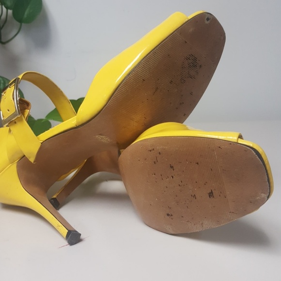 Bright and Sunny Patent Heels - Picture 5 of 5